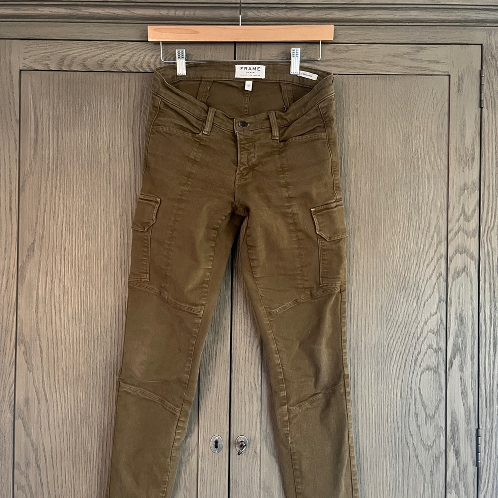 Frame Denim Olive Skinny Pants
